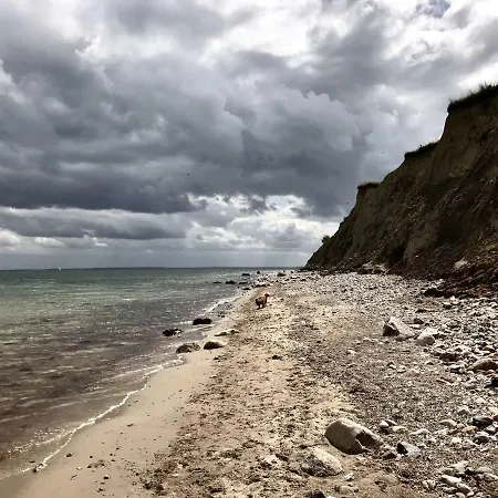 別荘 Reetdachkaten In Schuby, Ostsee *